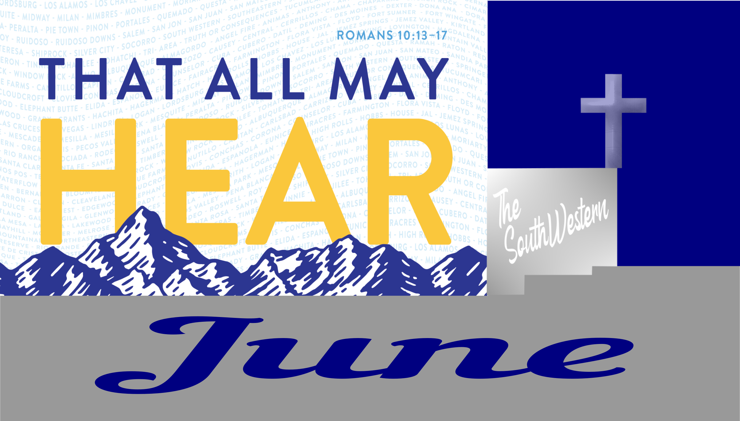 that all may hear – June