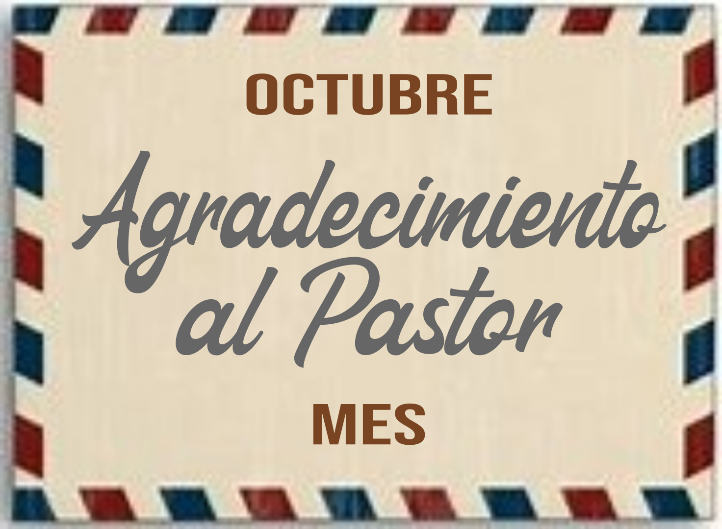 Pastor Appreciation Month October-Spanish Pastor Appreciation Month October-Spanish
