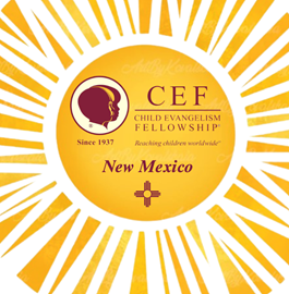 Since 1937, Child Evangelism Fellowship® has a mission to evangelize children in the Gospel of Jesus Christ, to disciple them in the Word of God, and to establish them in a local church. For more info, contact Dee White at 575-202-5454 or cefofnewmexico@gmail.com