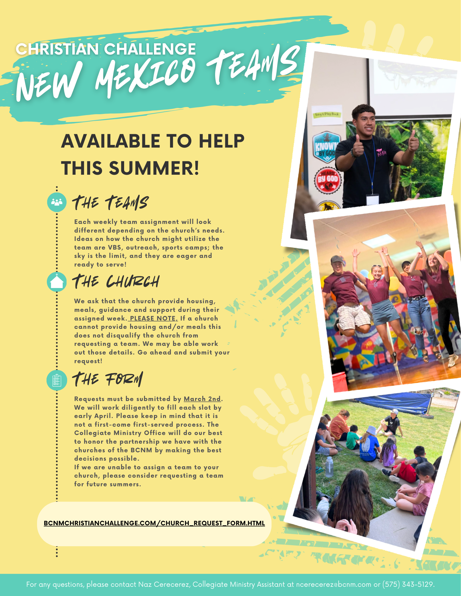 New Mexico Team Flyer